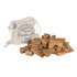 WOODEN STORY - Natural wooden blocks in bag - 50 pieces XL