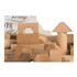 WOODEN STORY - Natural wooden blocks in bag - 100 pcs