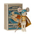 MAILEG - Super hero mouse - Little brother in matchbox