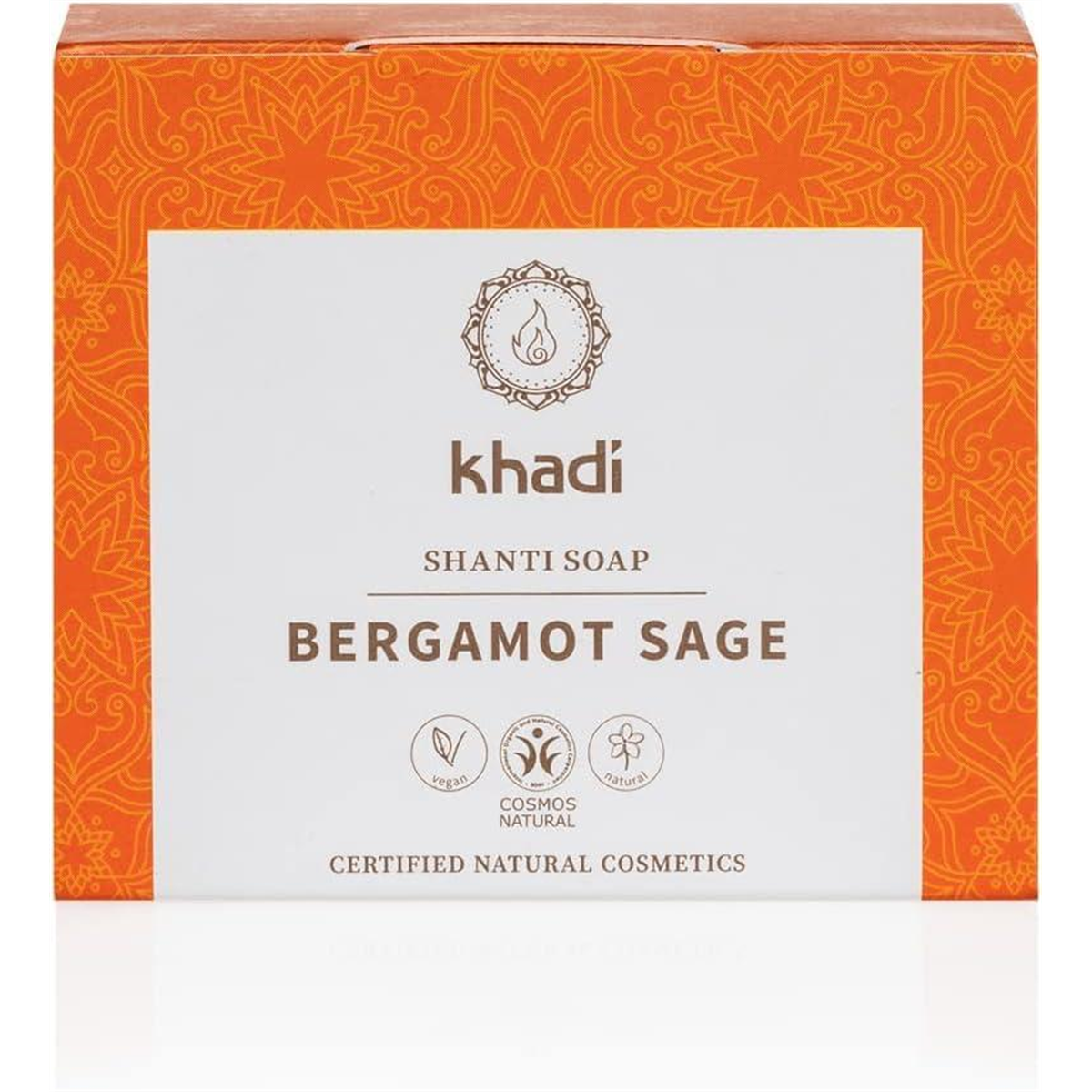 KHADI Bergamot and sage soap bar - Shanti