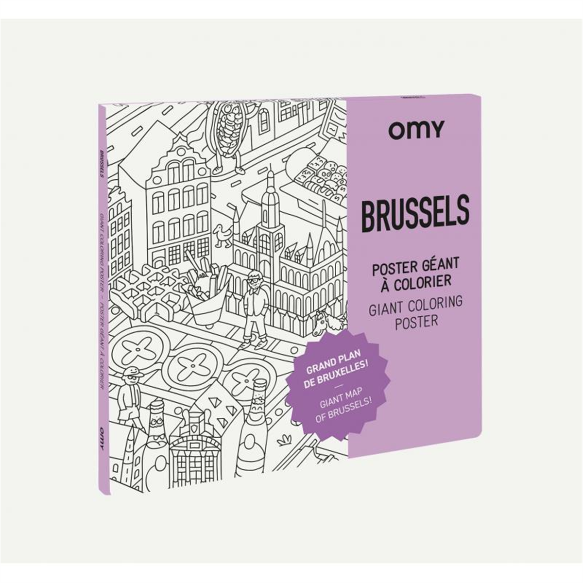OMY - Brussels Giant Poster